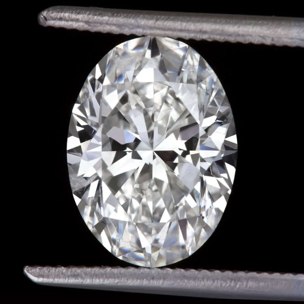 0.97ct F SI2 OVAL SHAPE CUT DIAMOND LOOSE NATURAL ENGAGEMENT 1 CARAT PENDANT 1ct