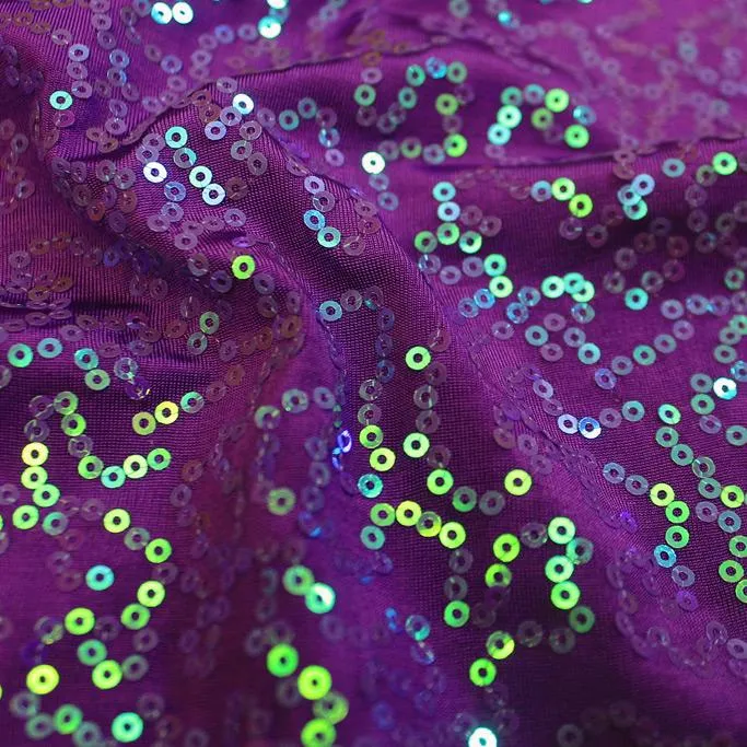 Arriba Sequin Spandex | Blue Moon Fabrics