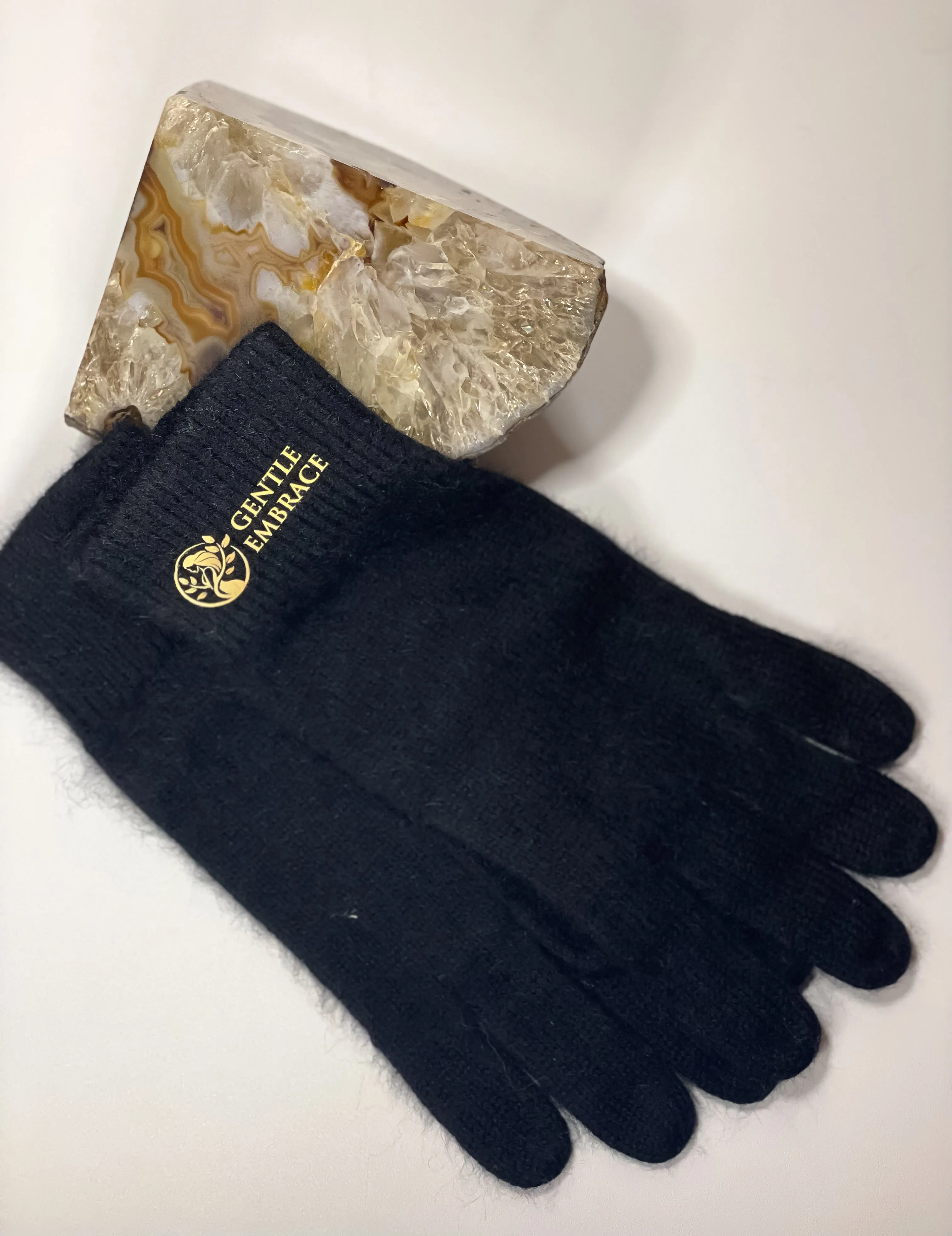 Cashmere Gloves – Black and Charcoal