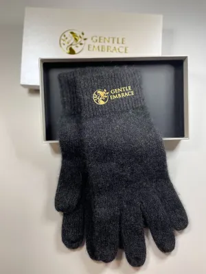 Cashmere Gloves – Black and Charcoal