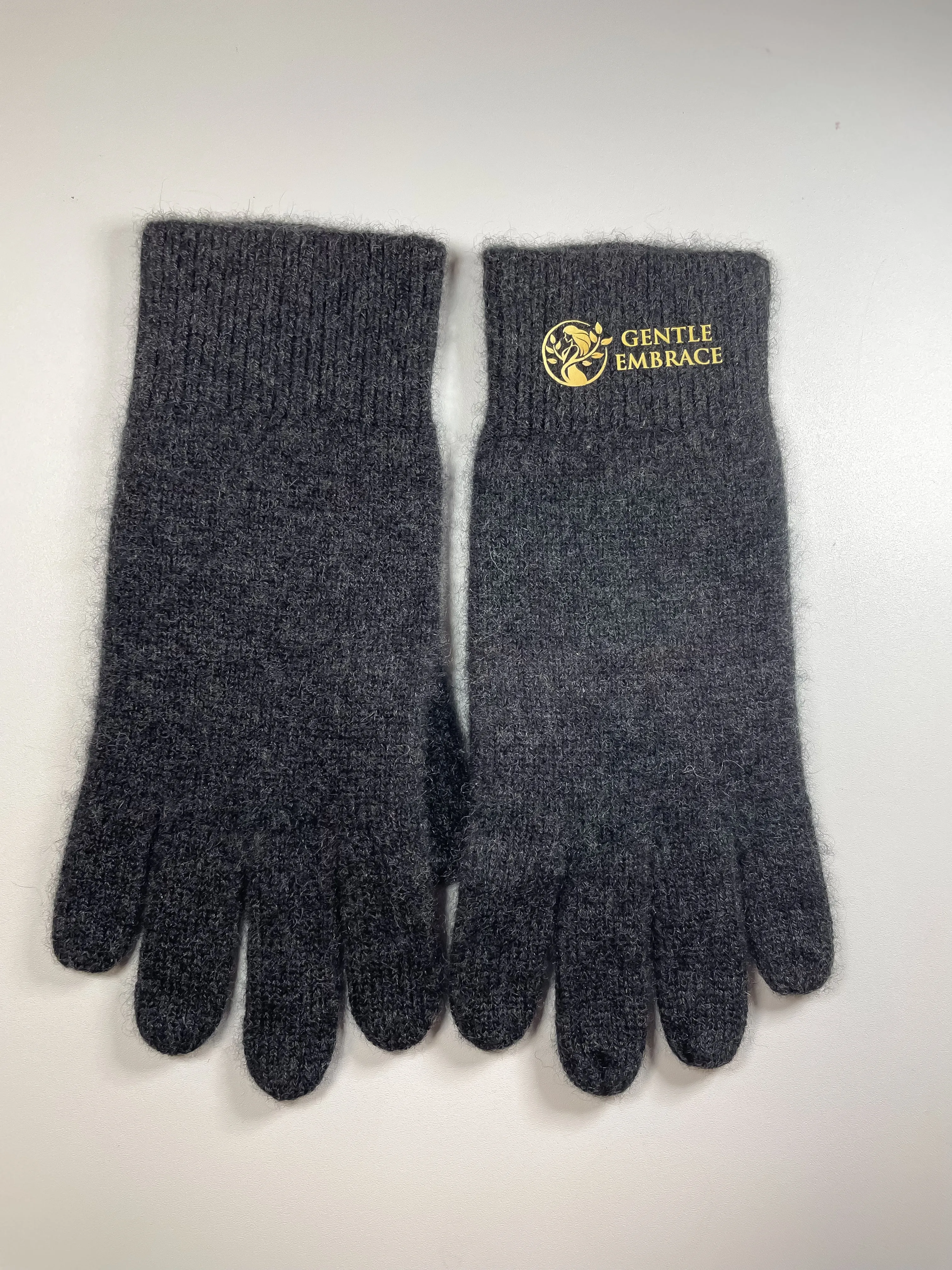 Cashmere Gloves – Black and Charcoal