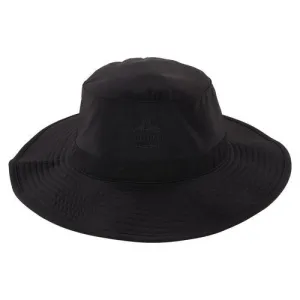 Chill-its 8939 Cooling Bucket Hat, Polyester/spandex, One Size Fits Most, Black