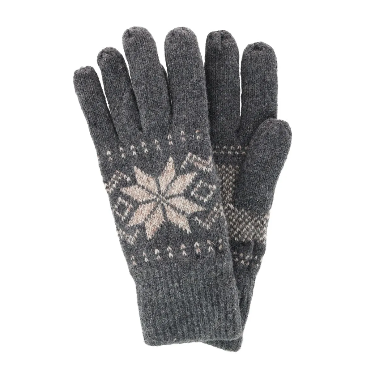 CTM® Men's Thermal Lined Ragg Wool Winter Glove