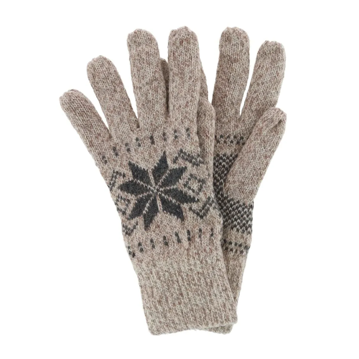 CTM® Men's Thermal Lined Ragg Wool Winter Glove