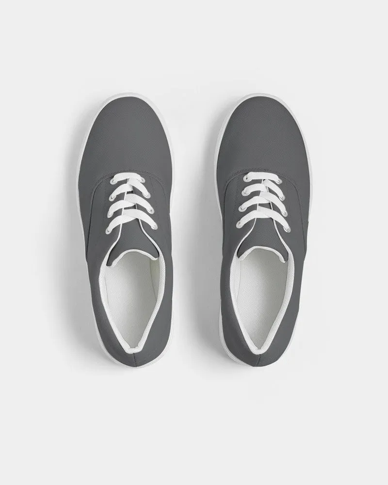 Dark Gray Women's Canvas Sneakers | Women's | Dark Pale Gray | C0M0Y0K80