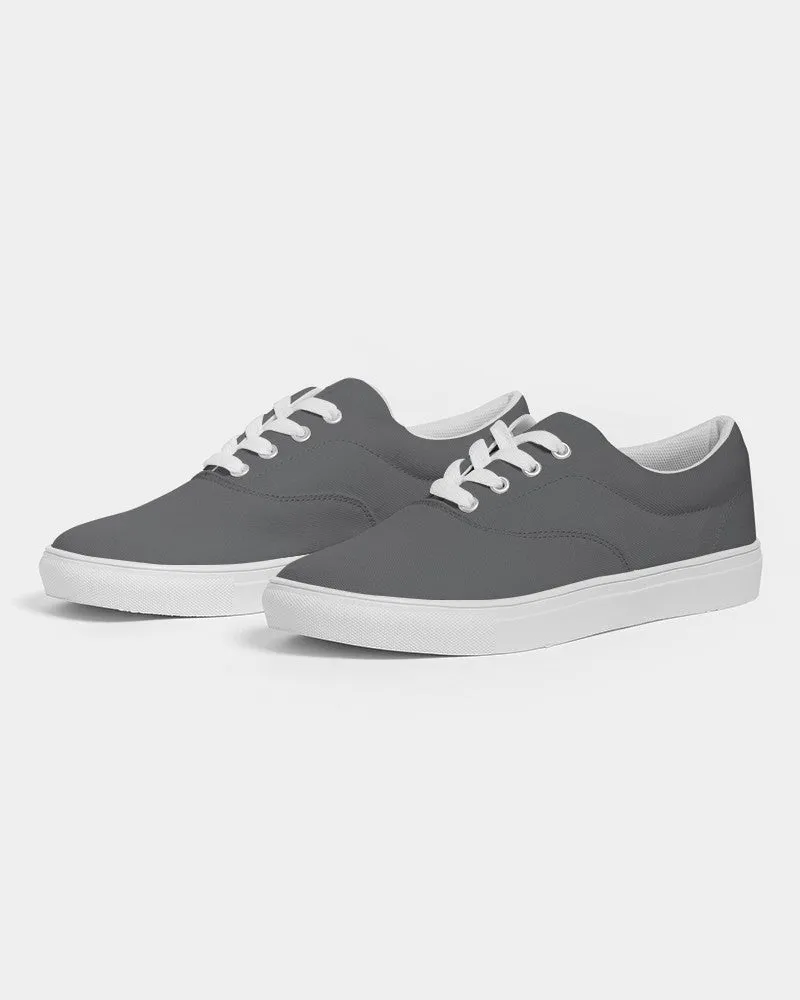 Dark Gray Women's Canvas Sneakers | Women's | Dark Pale Gray | C0M0Y0K80