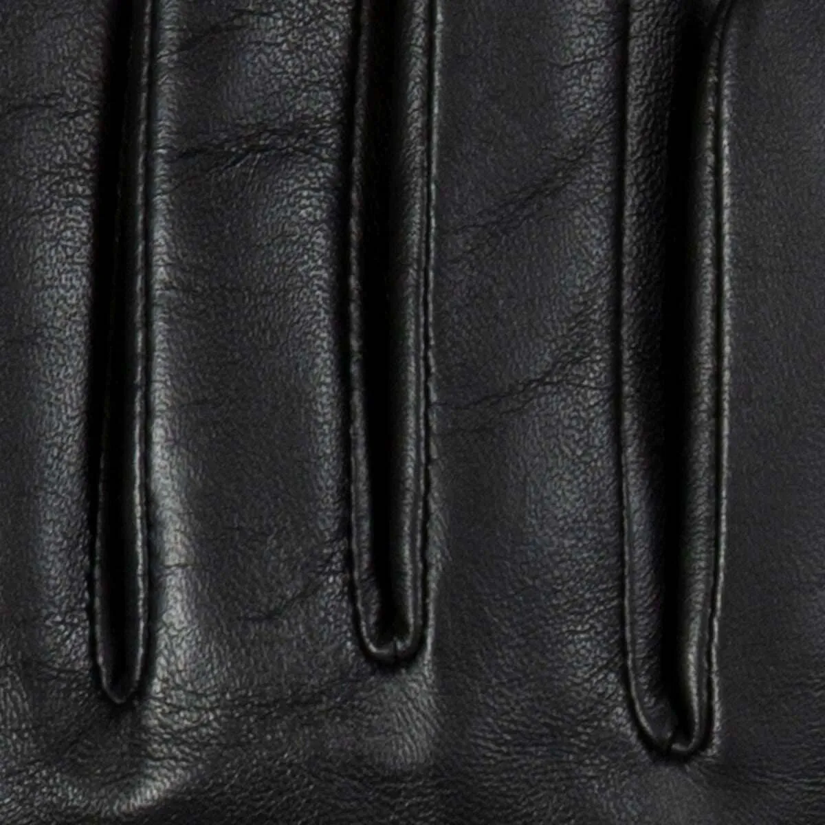 Dents Margot Wool-Lined Leather Gloves - Black