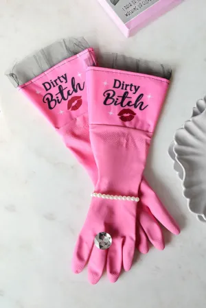 Dirty Bitch Luxury Washing Up Gloves