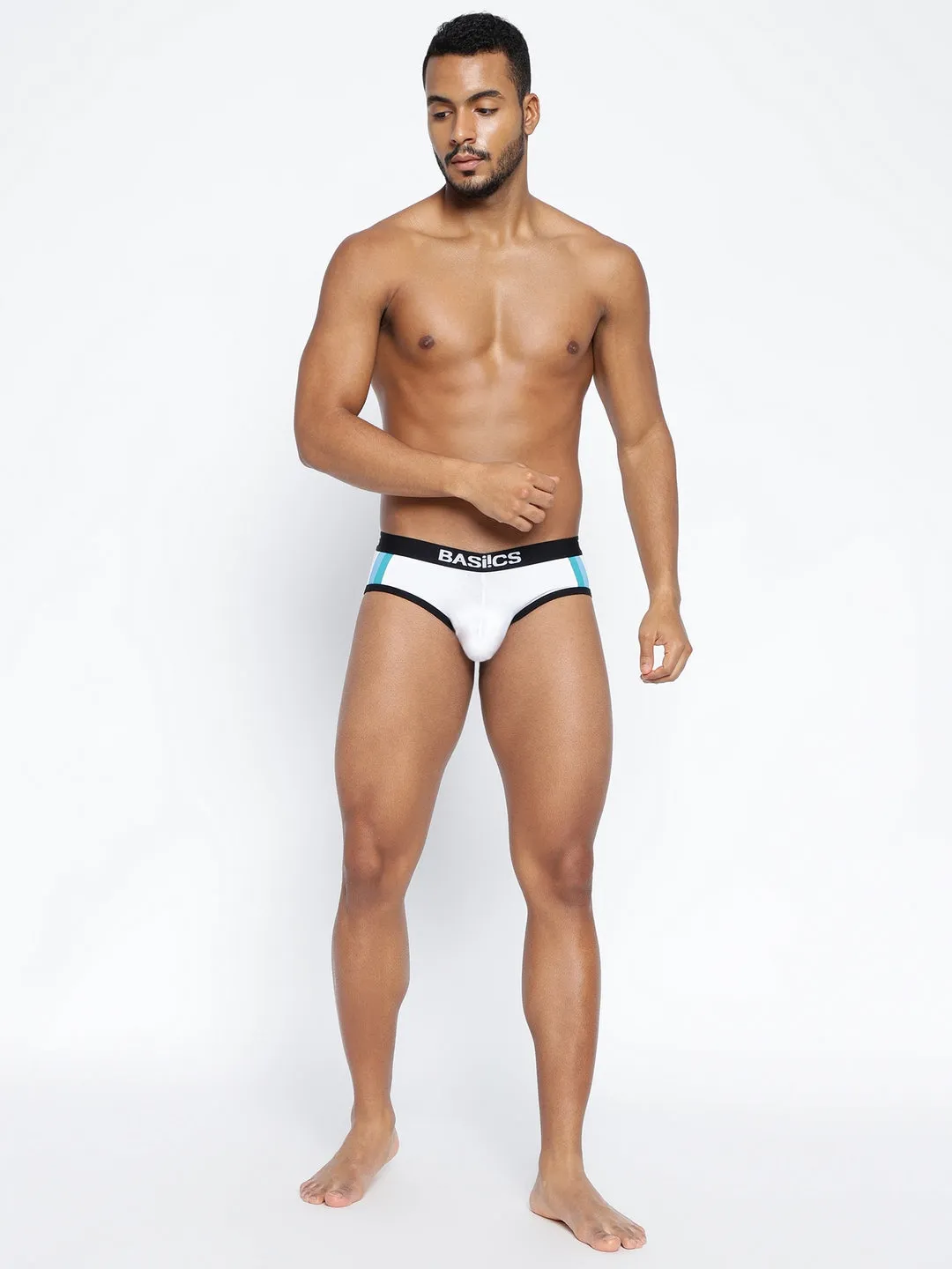 Double Stripe Classic Brief (Pack of 6)