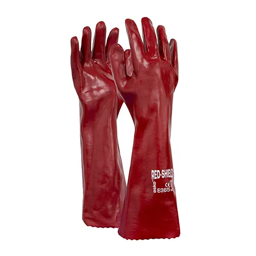 Esko | Red Shield Gauntlet 45cm Gloves | 12 Pairs