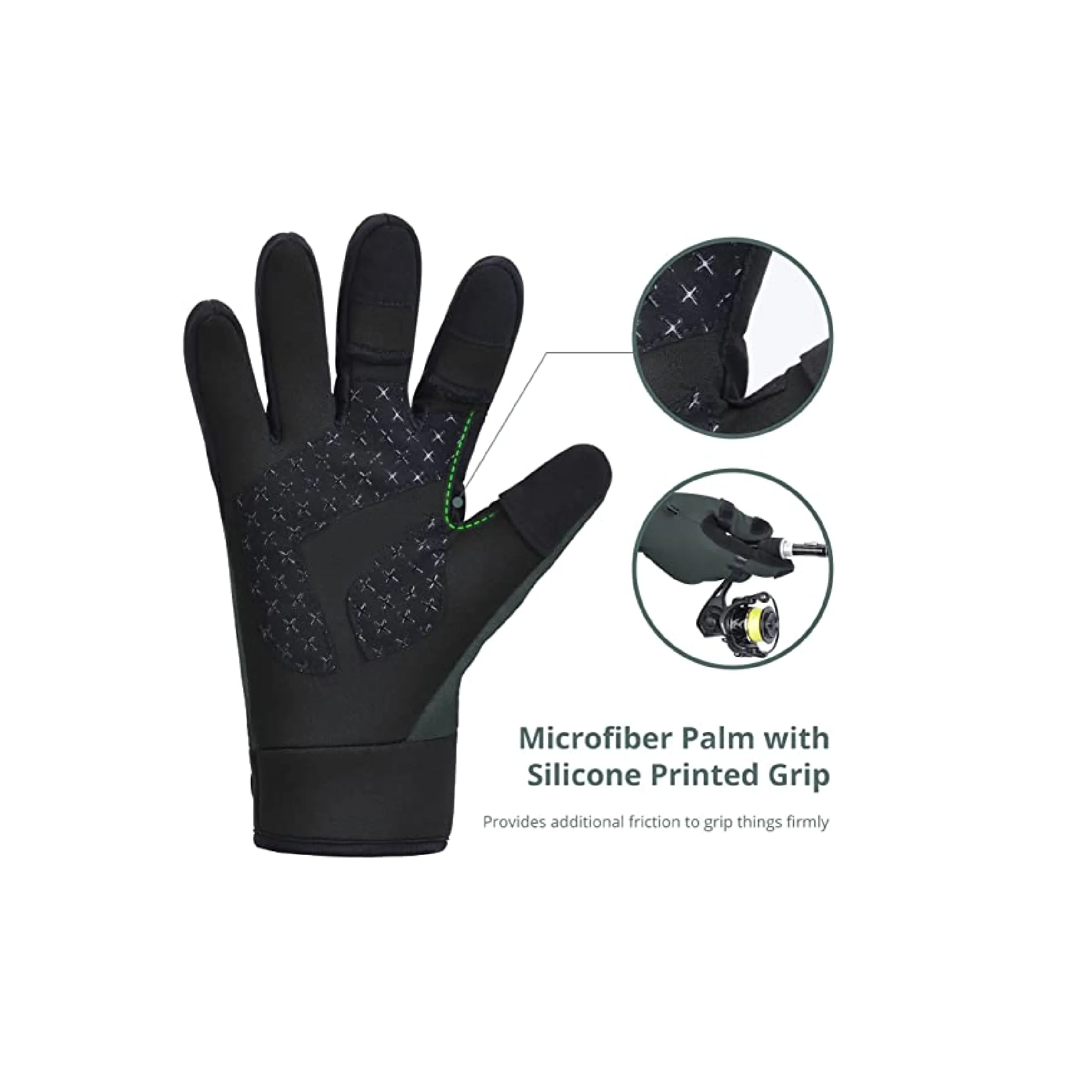 Extremus Hunting Gloves | Touch Screen Water Resistant Winter Gloves