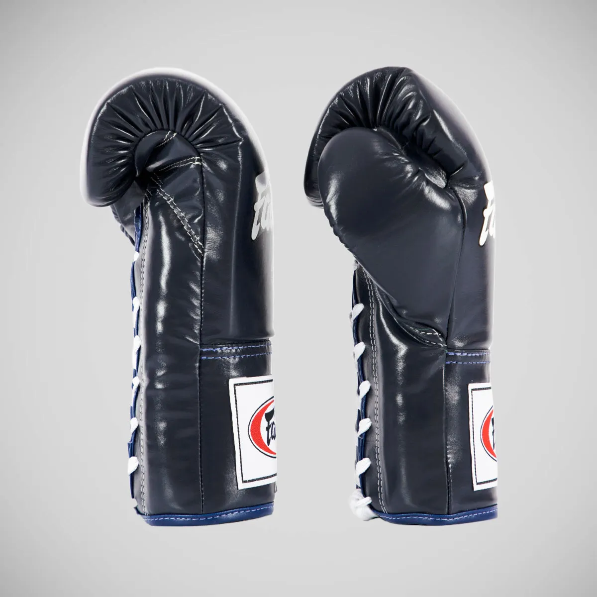 Fairtex BGL6 Lace-Up Gloves Blue