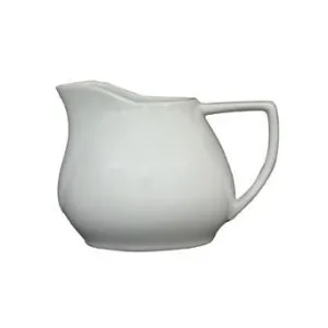 Genware White Contemporary Jug 5oz