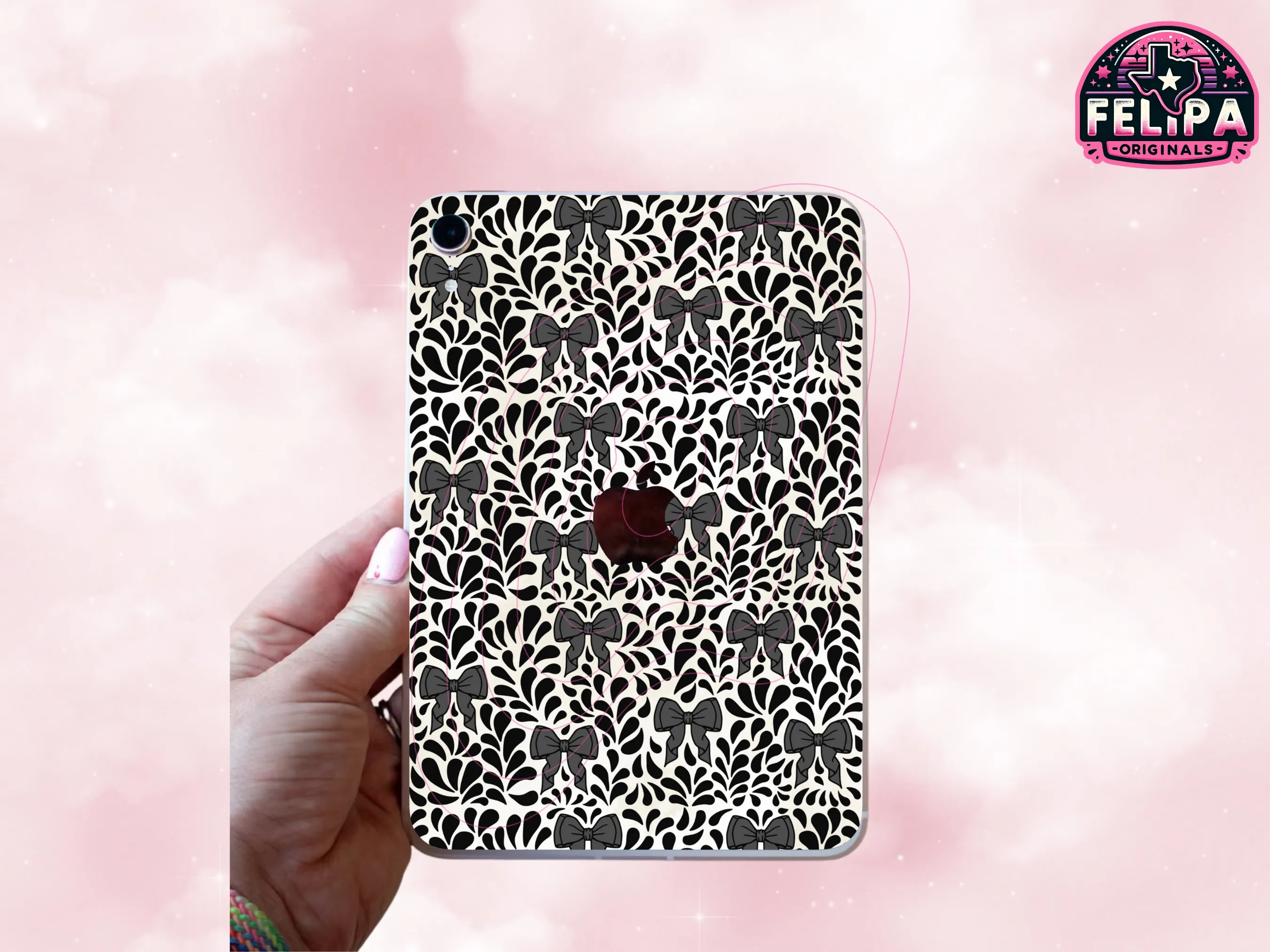 Gray Talavera iPad Mini Insert | Subtle & Artistic Accessory