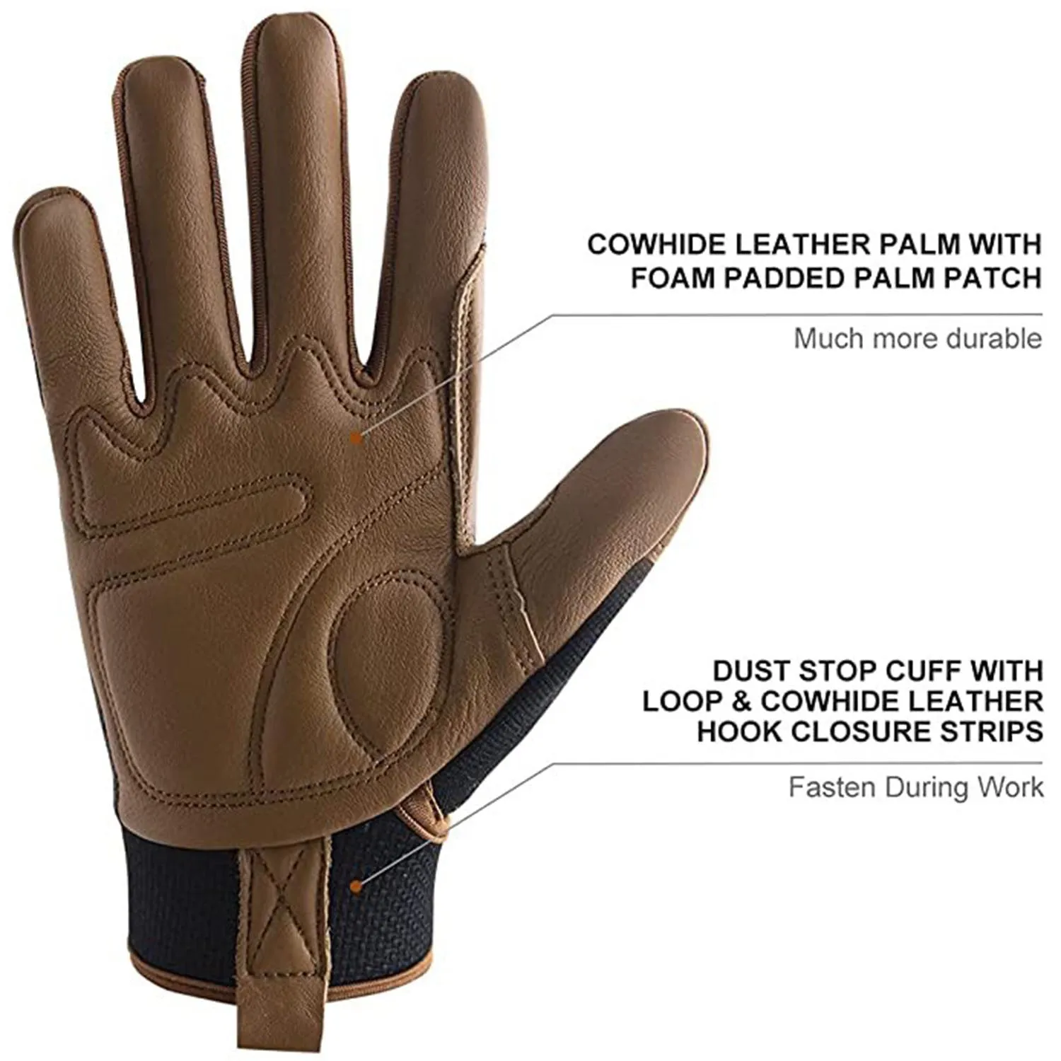 Handlandy Men Women Mechanic Working Gloves Spandex Touch Screen 6035