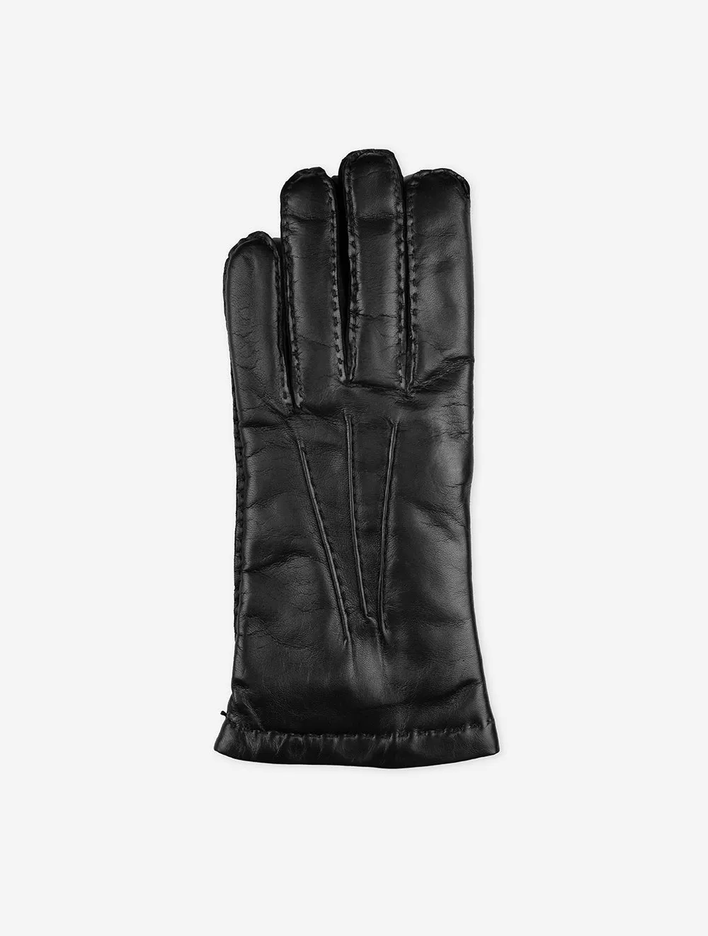 Handsewn Cashmere Gloves Black