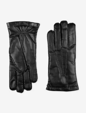 Handsewn Cashmere Gloves Black