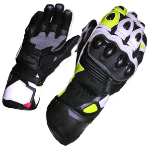 Kids Motorcycle Gloves Luxurious Leather Race Gear