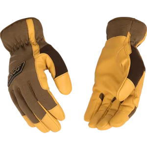 Kinco 2014Y Kids  Leather Palm Mechanics Youth Gloves (one dozen)