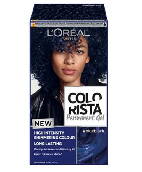 Loreal Paris Colorista Permanent Gel Blue Black