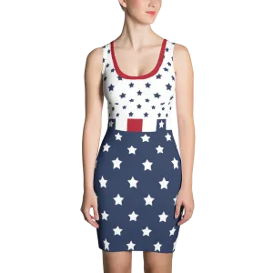 Make America Great Stars Bodycon Dress