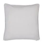 Marcette Embroidered Silver Cushion