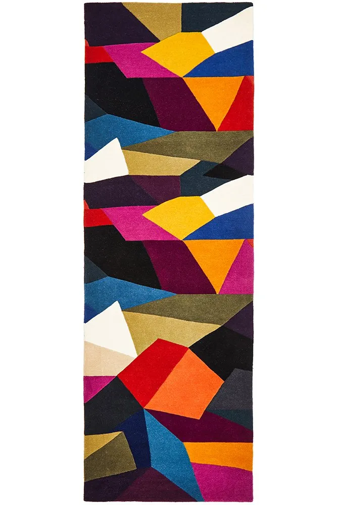 Matrix 906 Runner Rug (Crayon) by Rug Culture