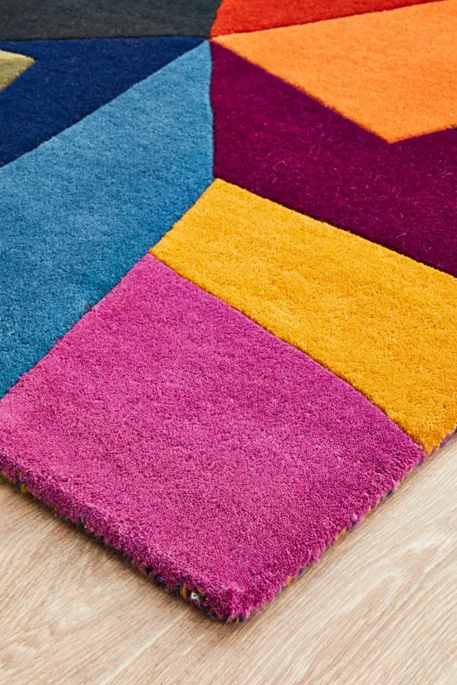 Matrix 906 Runner Rug (Crayon) by Rug Culture