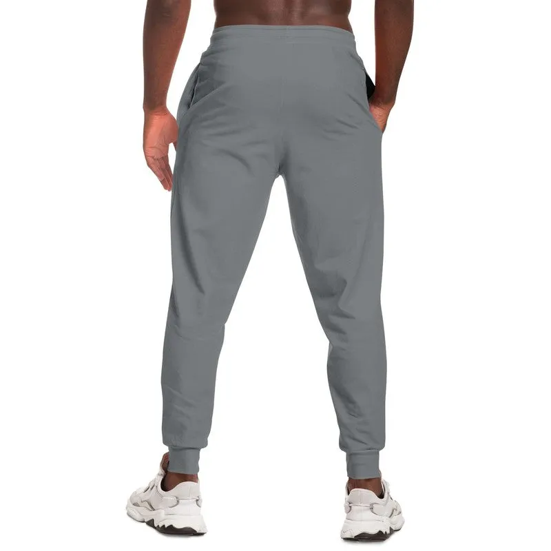 Medium Dark Gray Joggers | Unisex | with PLUS sizes | Medium Dark Pale Gray | C0M0Y0K60