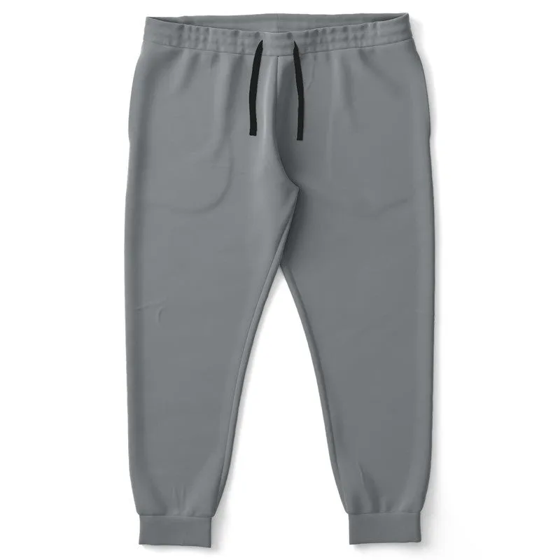 Medium Dark Gray Joggers | Unisex | with PLUS sizes | Medium Dark Pale Gray | C0M0Y0K60