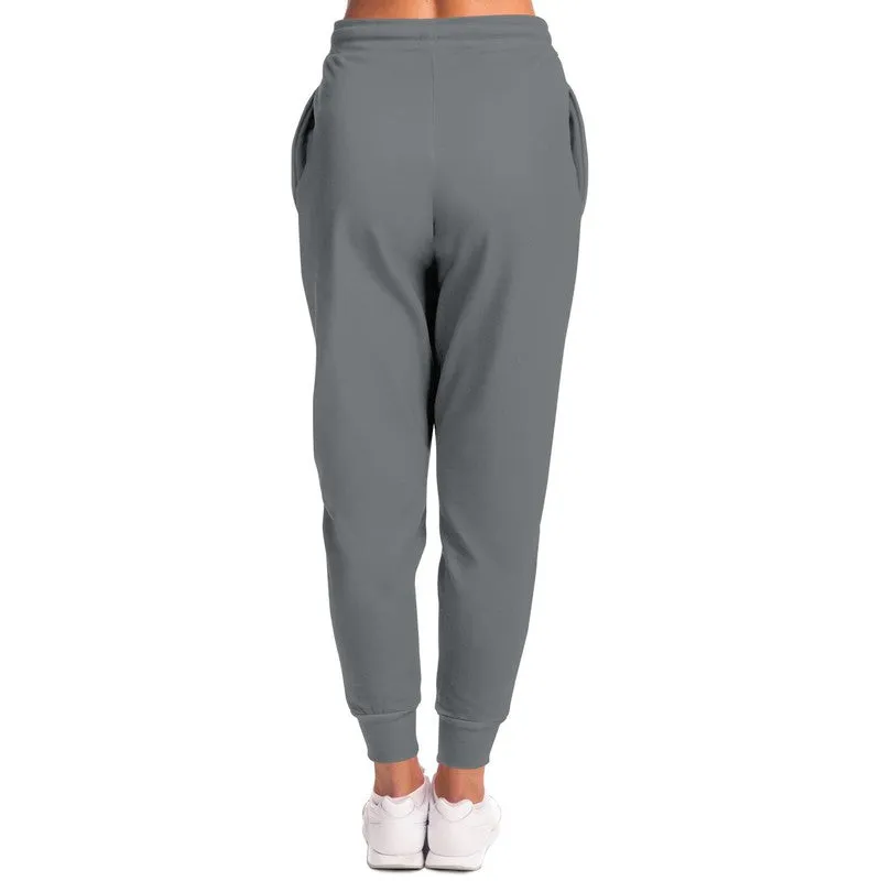 Medium Dark Gray Joggers | Unisex | with PLUS sizes | Medium Dark Pale Gray | C0M0Y0K60