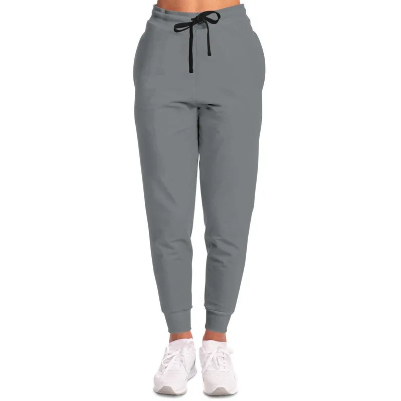 Medium Dark Gray Joggers | Unisex | with PLUS sizes | Medium Dark Pale Gray | C0M0Y0K60