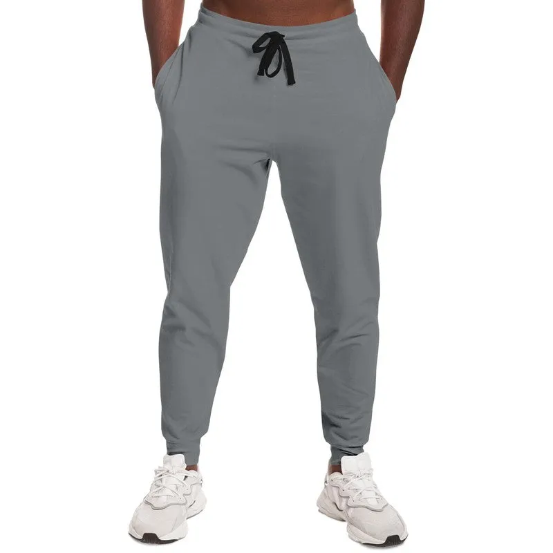 Medium Dark Gray Joggers | Unisex | with PLUS sizes | Medium Dark Pale Gray | C0M0Y0K60