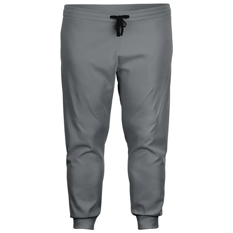 Medium Dark Gray Joggers | Unisex | with PLUS sizes | Medium Dark Pale Gray | C0M0Y0K60