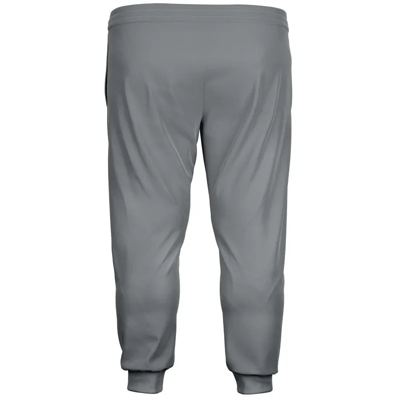 Medium Dark Gray Joggers | Unisex | with PLUS sizes | Medium Dark Pale Gray | C0M0Y0K60