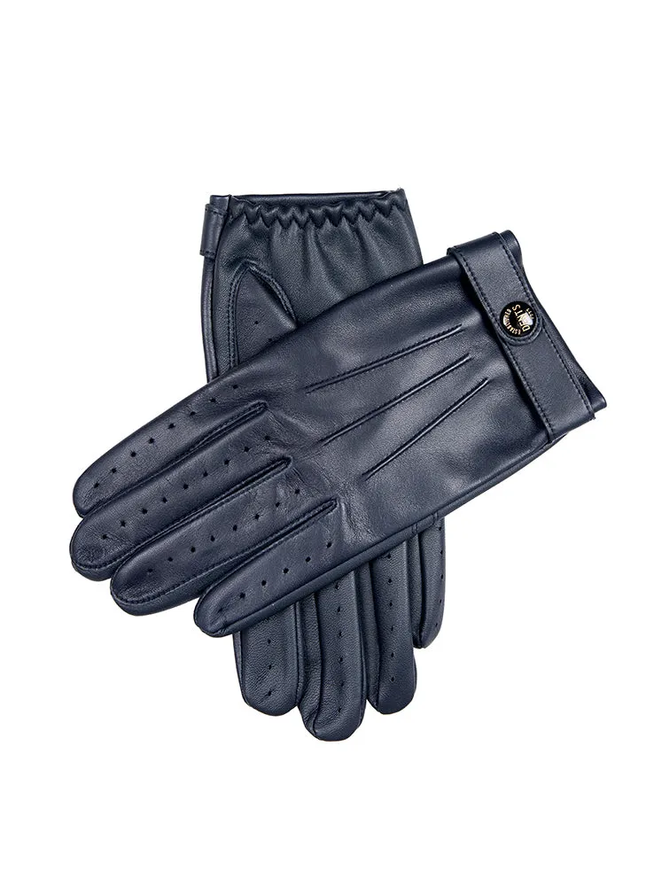 Men’s Heritage Touchscreen Three-Point Leather Driving Gloves