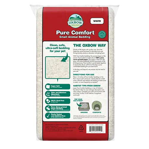 Oxbow Pure Comfort Bedding - White 72 L