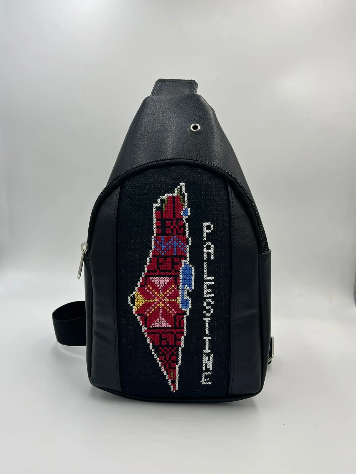 “Palestine” Unique Hand Embroidery Backbag