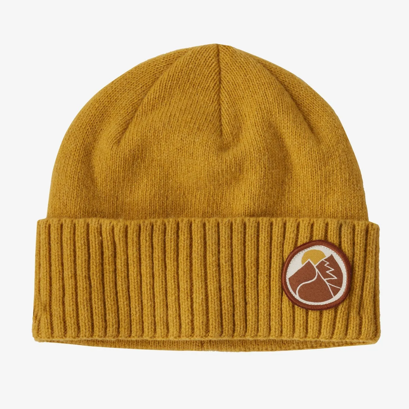 Patagonia Brodeo Beanie-Slow Going Patch: Cabin Gold