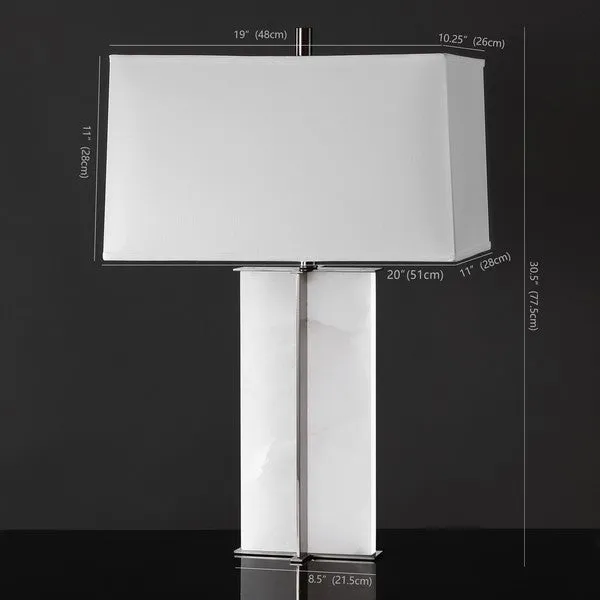 Safavieh Couture Natalee Marble Table Lamp, CTL1045