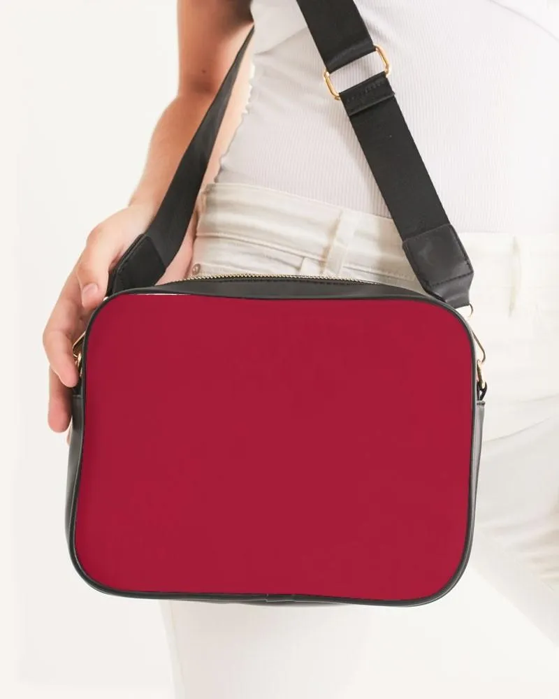 Shaded Red Crossbody Bag | C0M100Y75K30