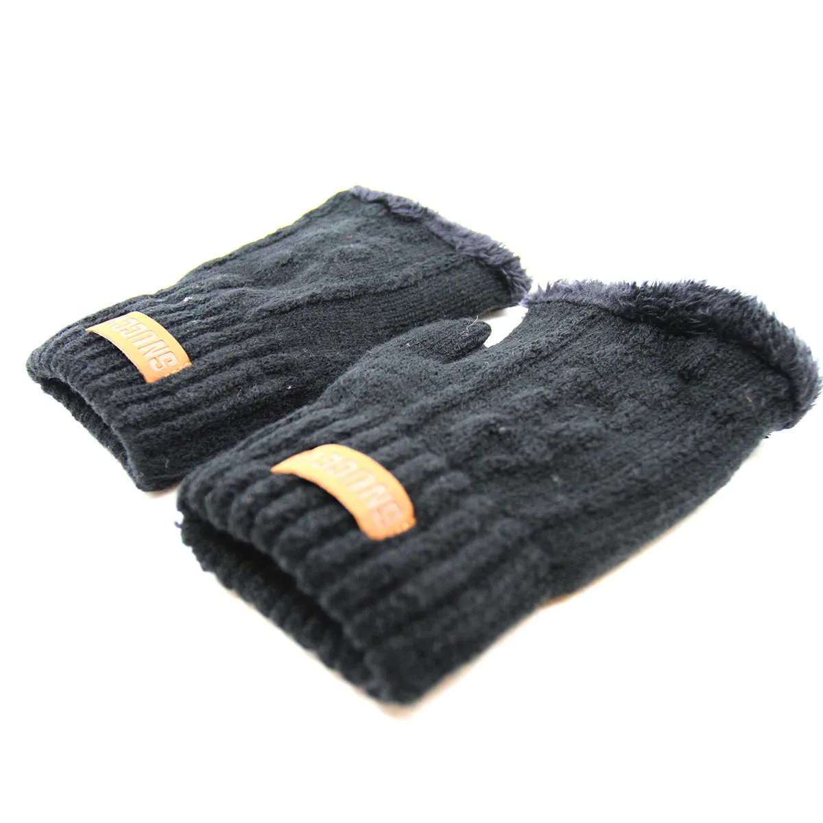 Snuggyz® Ultra Plush Fingerless Gloves