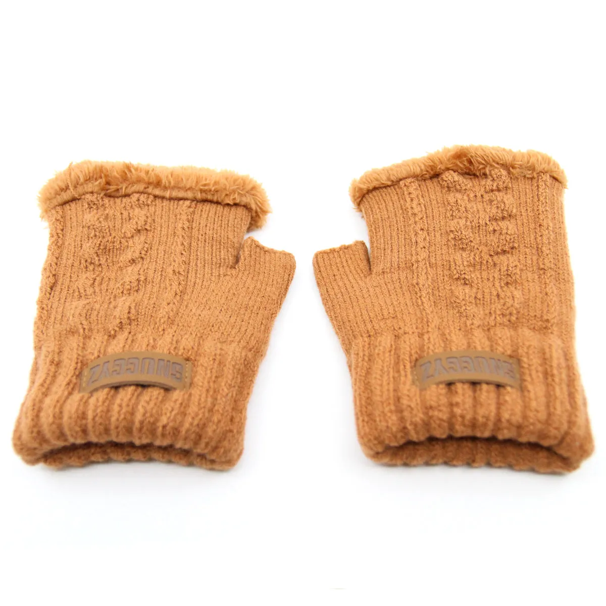 Snuggyz® Ultra Plush Fingerless Gloves