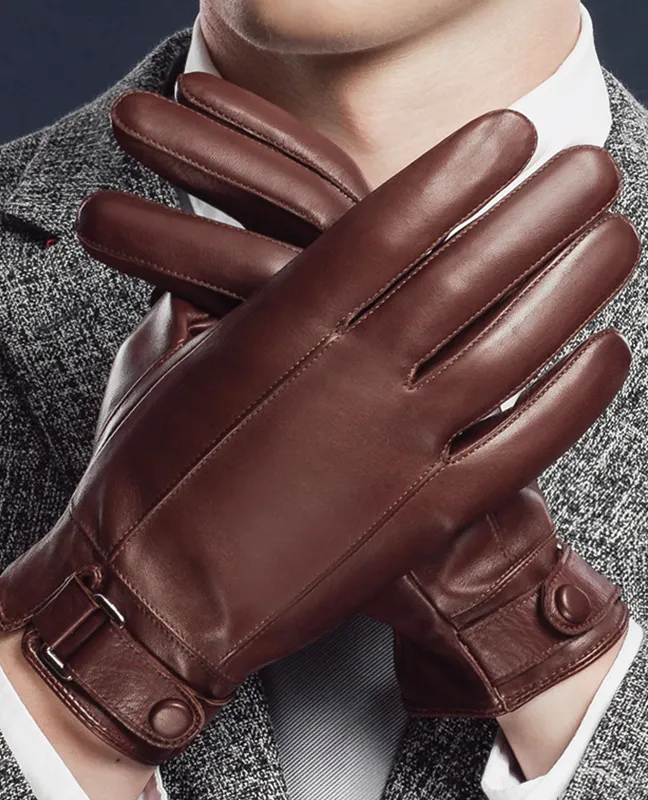 Stylish Genuine Leather Men Glove