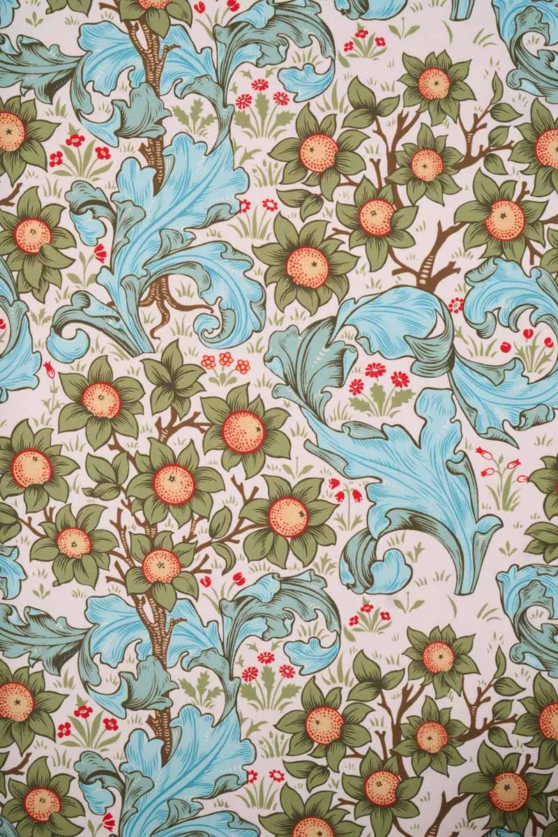 Timeless Floral Pattern Printed Muslin Fabric