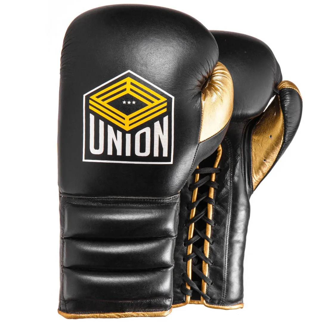 Union Boxing Pro Lace Glove - Black