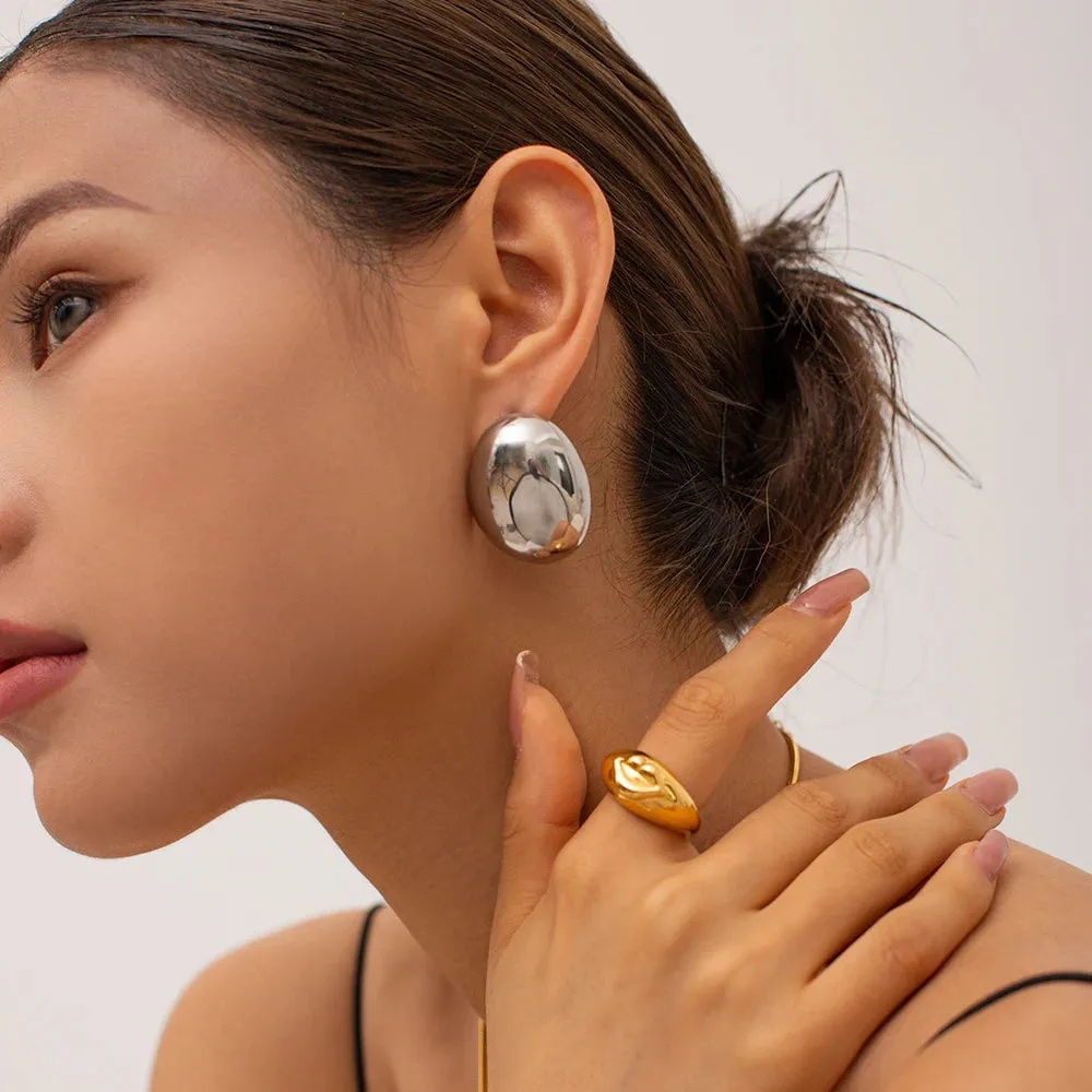 Unique Geometric Statement Earrings