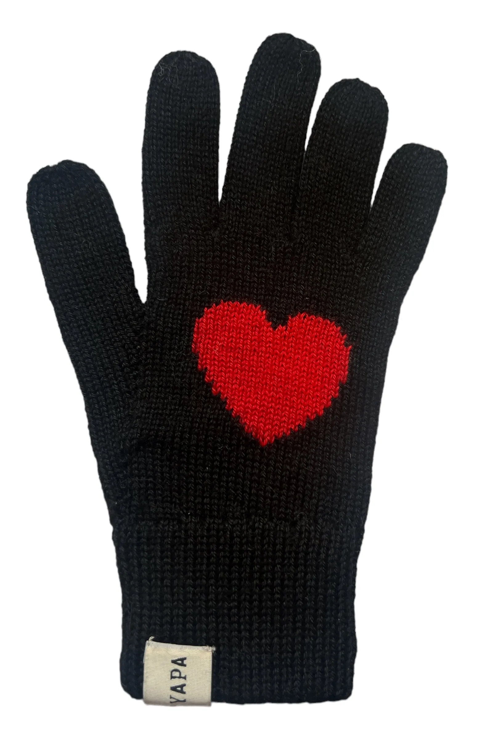 Valery Heart Baby alpaca Gloves