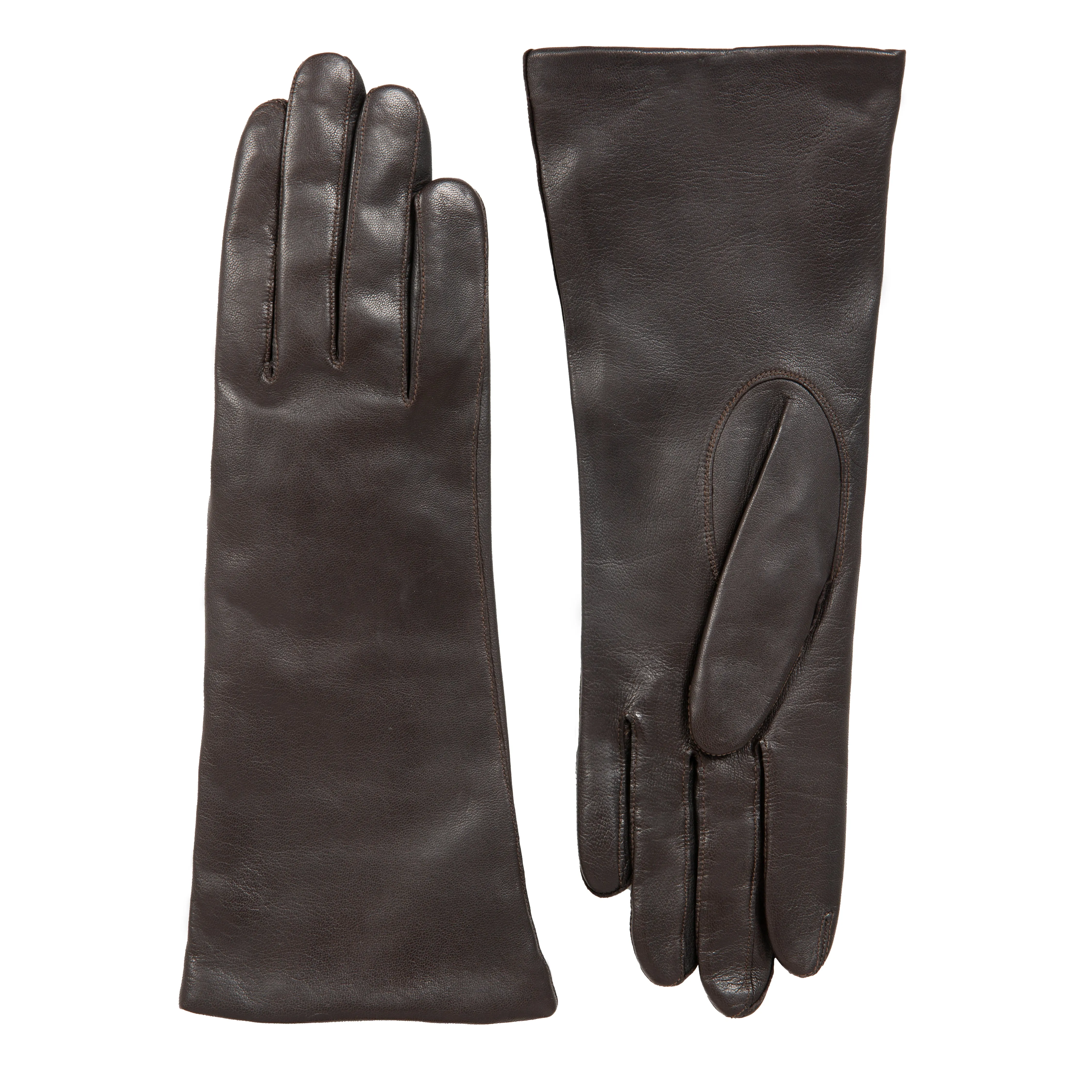 Women's Cashmere-Lined Leather Gloves