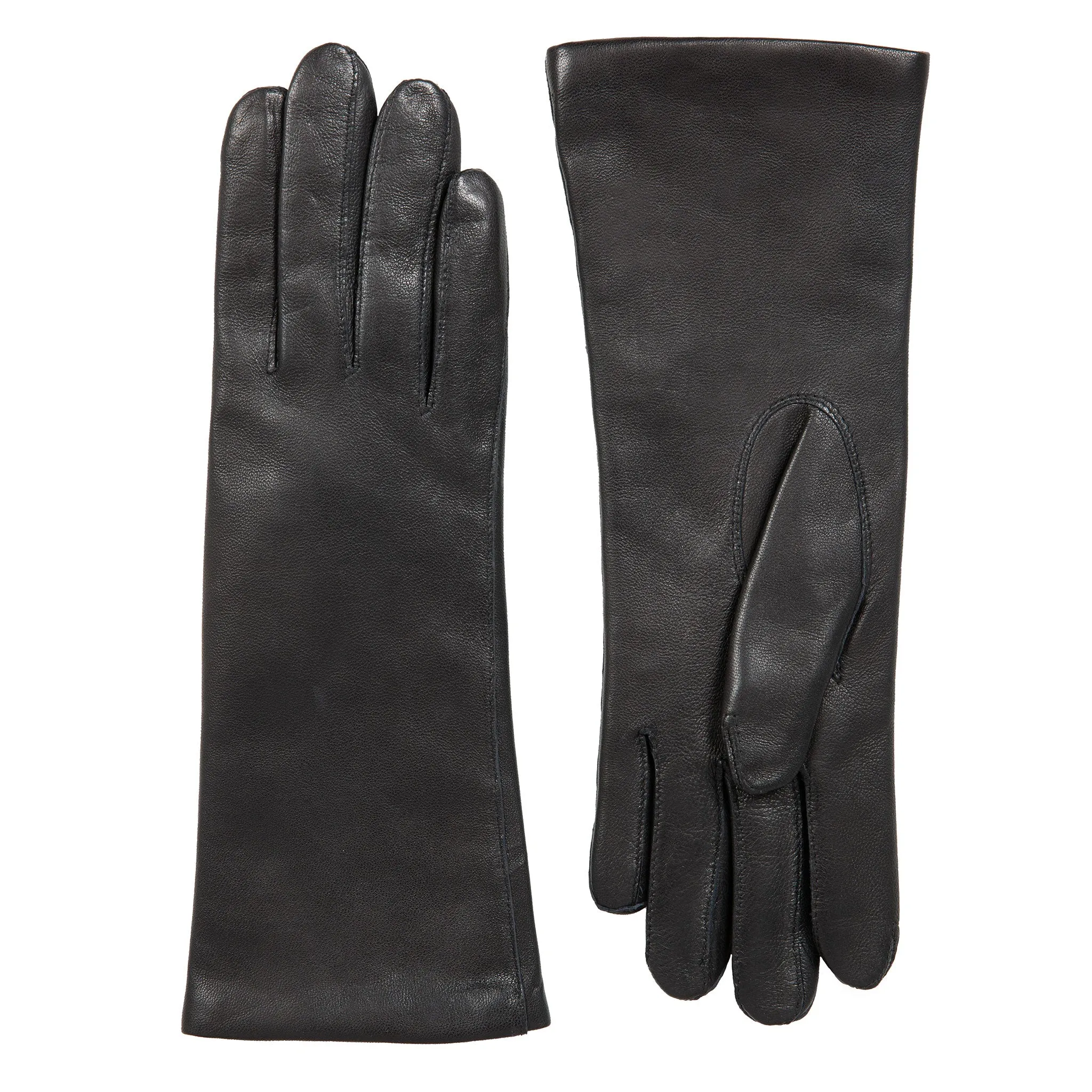 Women's Cashmere-Lined Leather Gloves